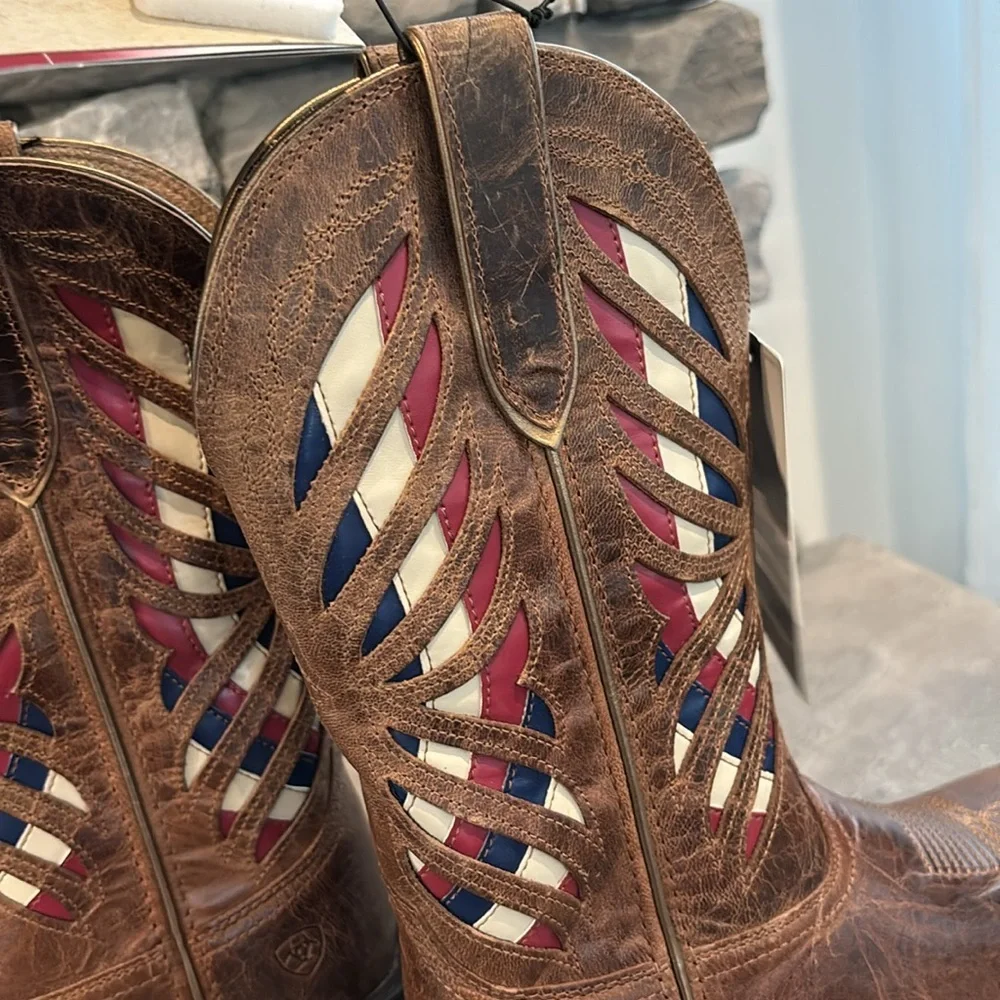 Ariat Longview Burlap Shock Shield & ATS technology,duratread sole,anti-fatigue - Picture 9 of 15